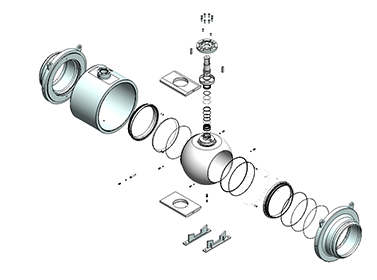 28″FW-600LbA球阀